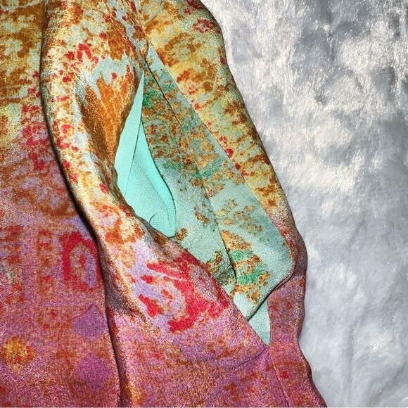 Maeve Anthropologie Cleome Shift Ombre Boho Dress with pockets size small - Picture 11 of 11